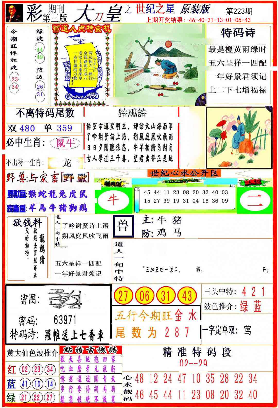 223期大刀皇之(世纪之星)[图]