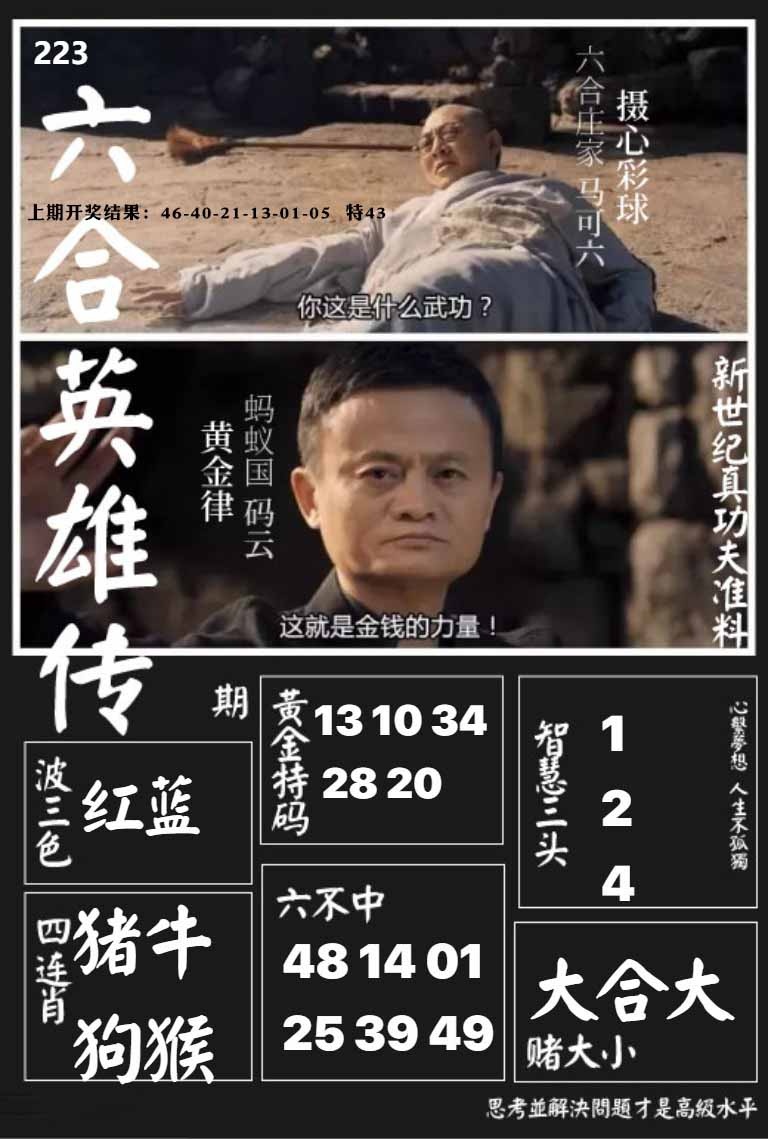 223期六合英雄传[图]