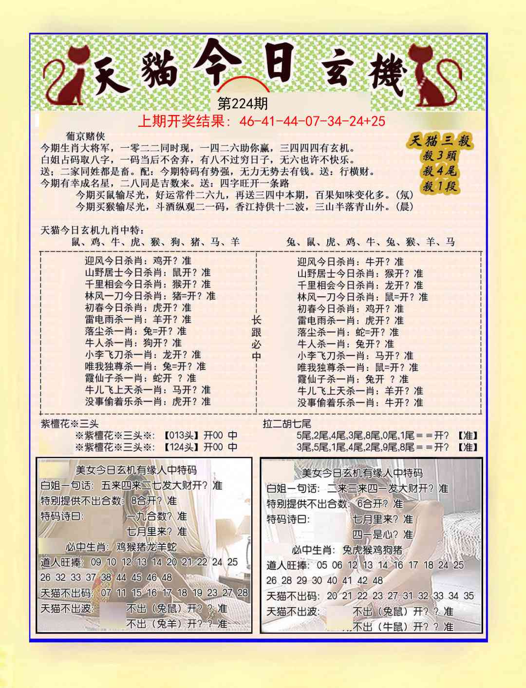 224期今日玄机图B[图]