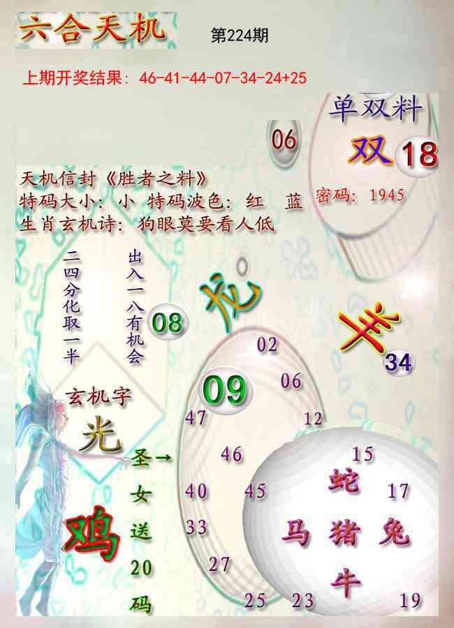 224期天机报[图]