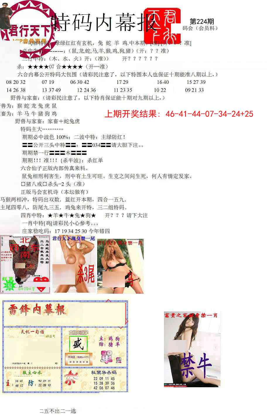 224期特码内幕报[图]