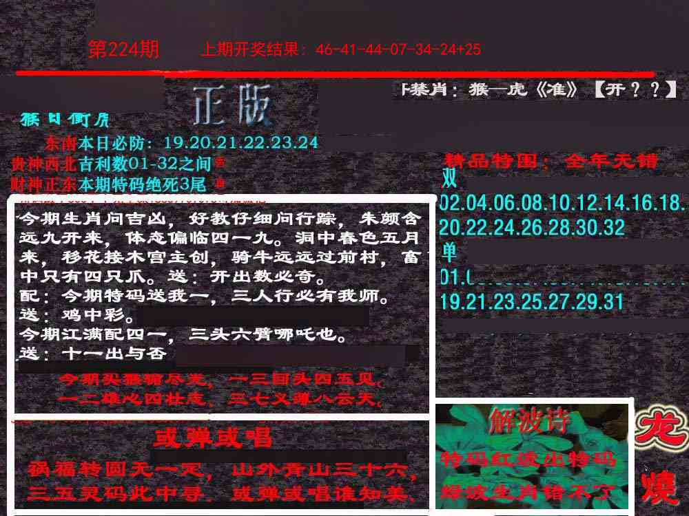 224期新港内幕[图]