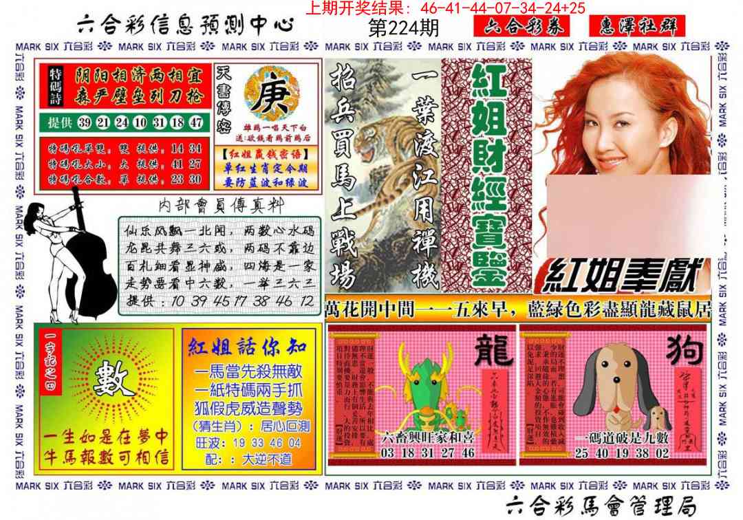 224期红姐财经宝鉴[图]