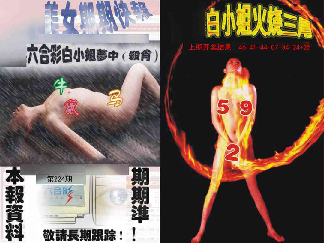 224期环球美女特码报[图]
