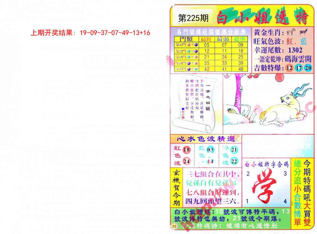 225期白小姐透特[图]