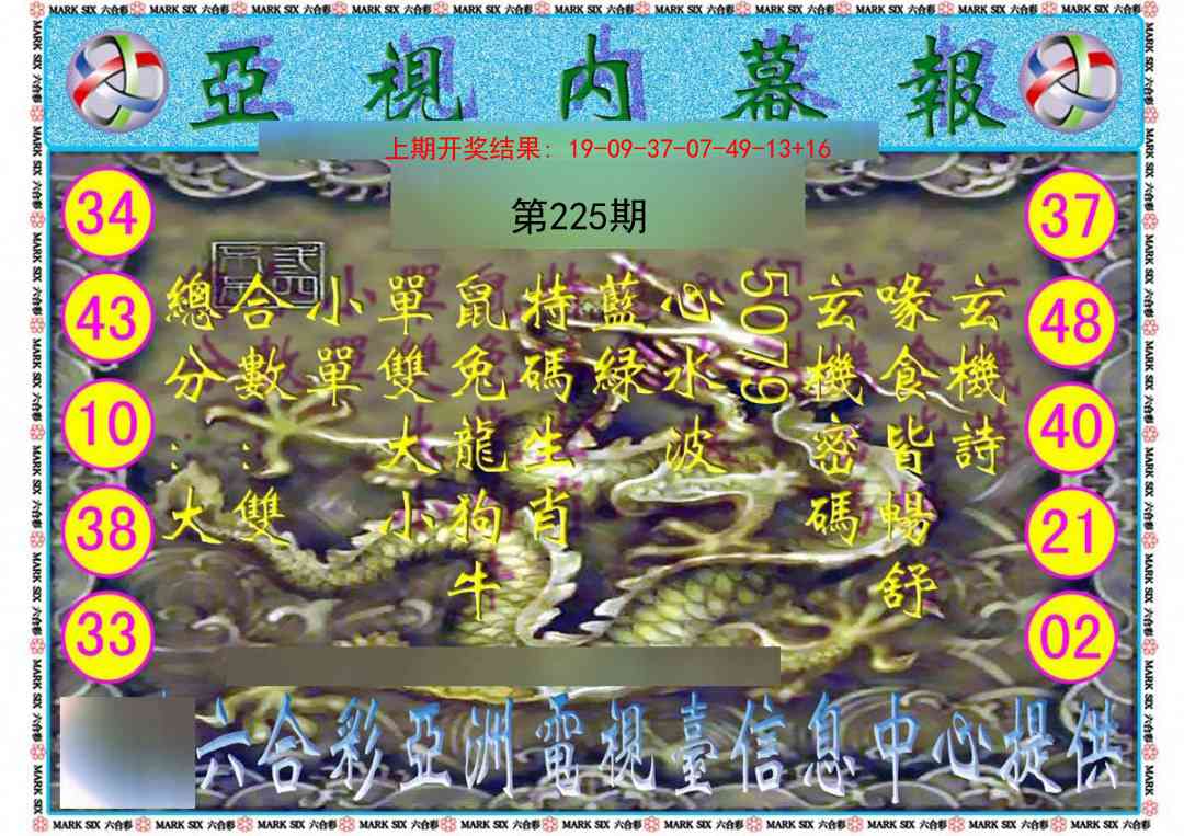 225期亚视内幕报[图]