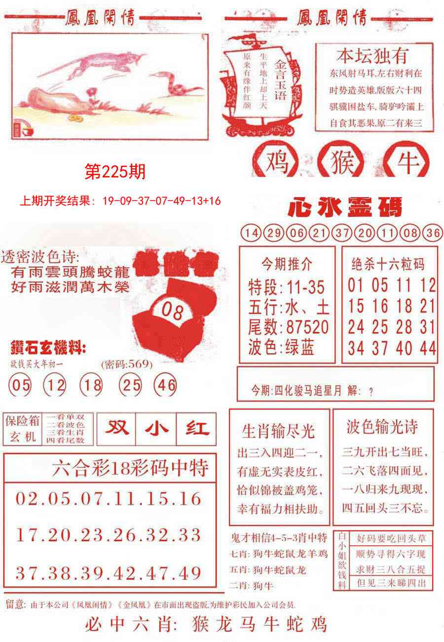 225期凤凰闲情B[图]