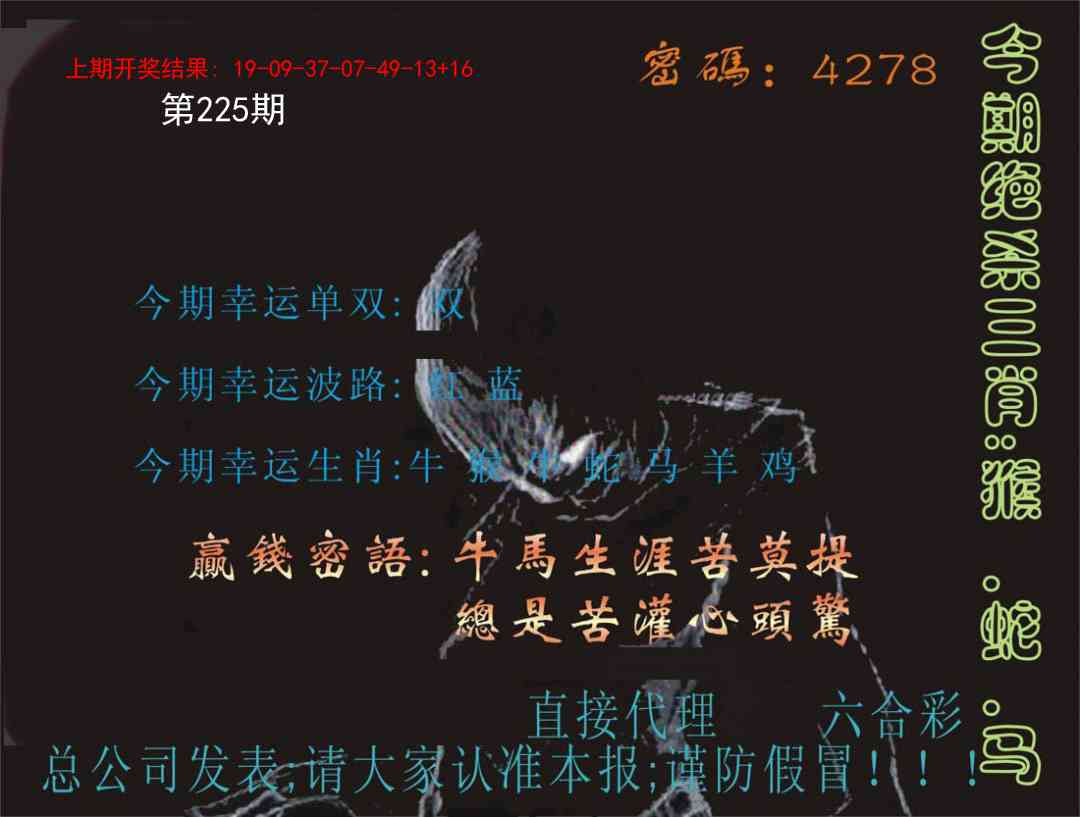 225期特码报[图]