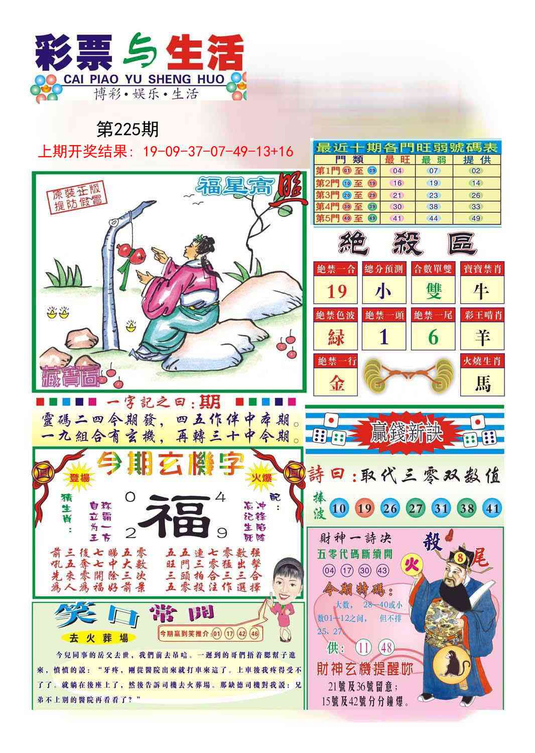 225期合众赌经A[图]