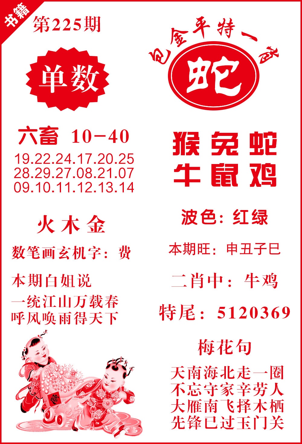 225期澳门包金来料[图]