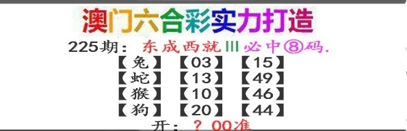 225期东成西就[图]
