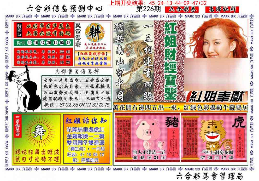 226期红姐财经宝鉴[图]