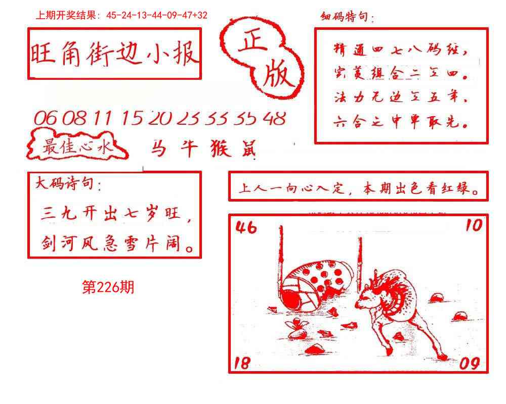 226期旺角街边小报[图]