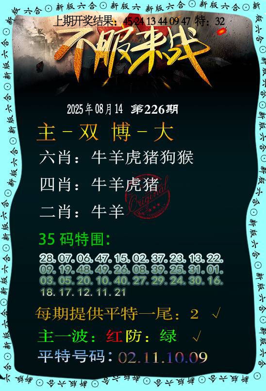 226期不服来战[图]