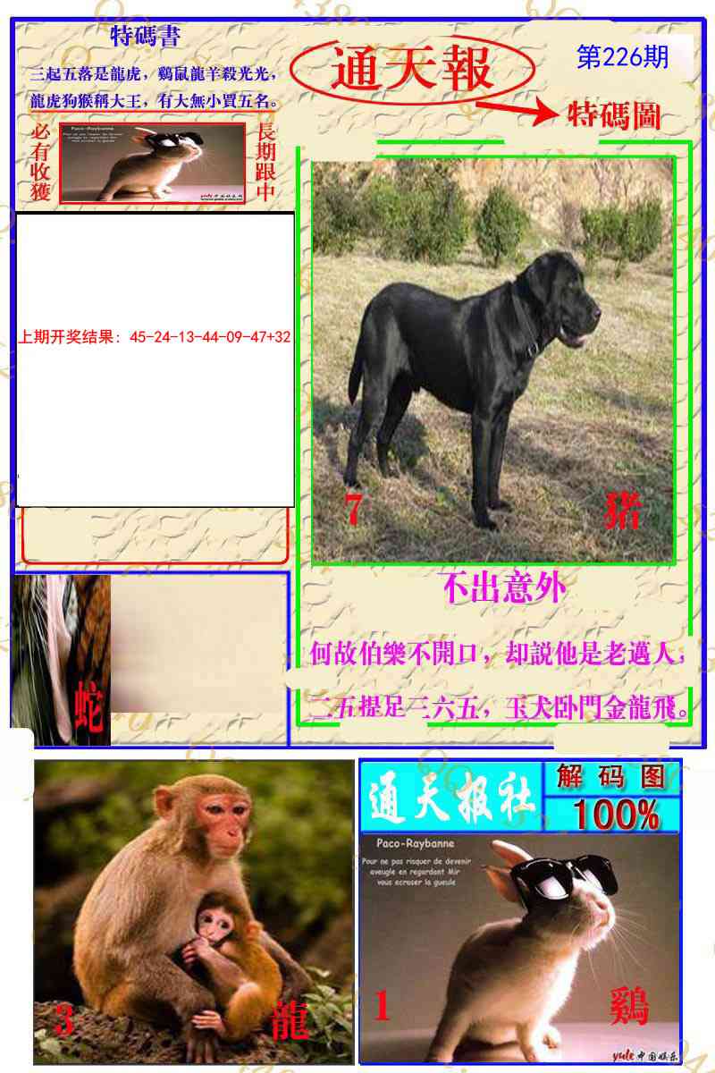 226期通天特解图[图]