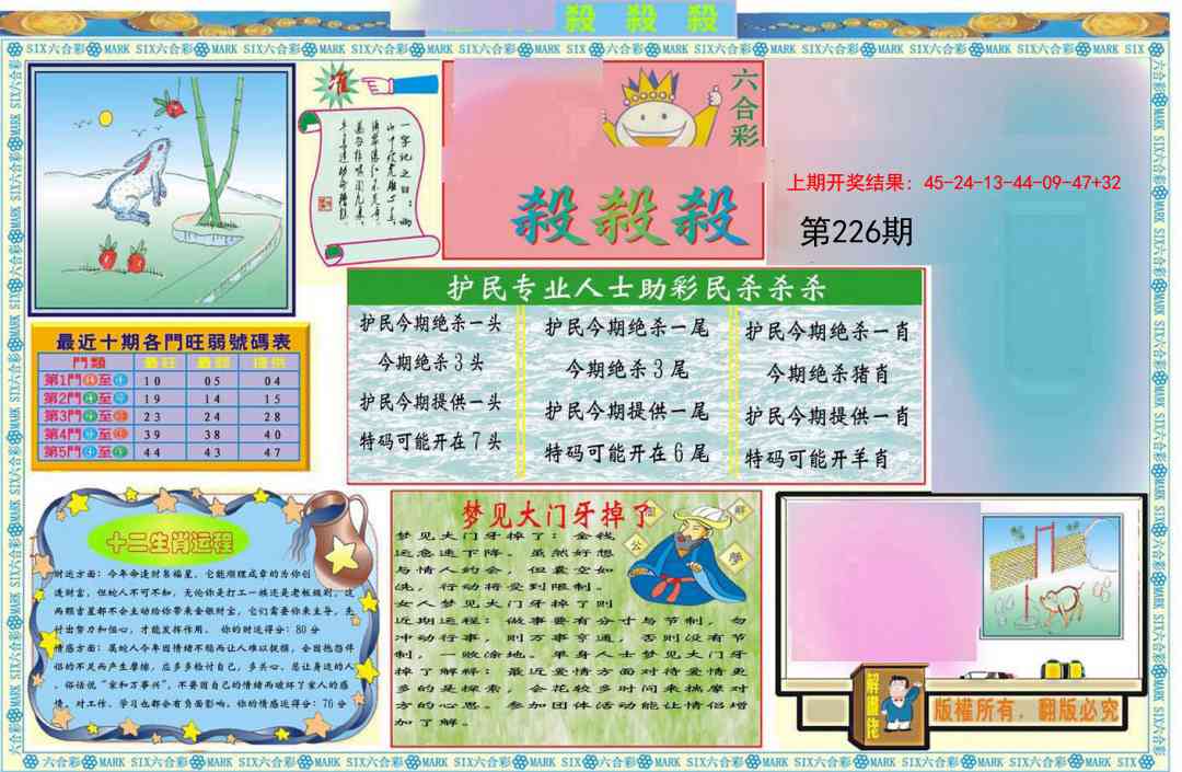 226期九龍杀杀杀A(推荐)[图]