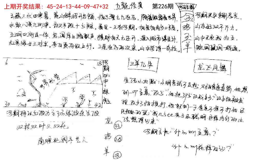 226期手写九龙内幕[图]