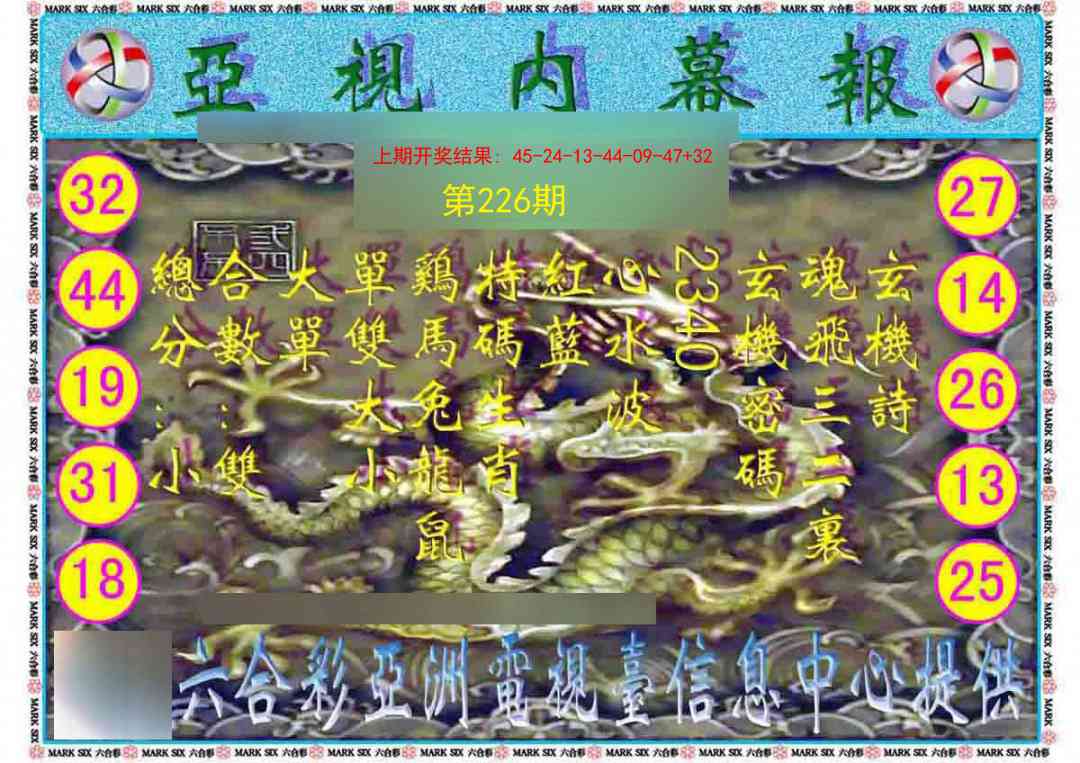 226期亚视内幕报[图]