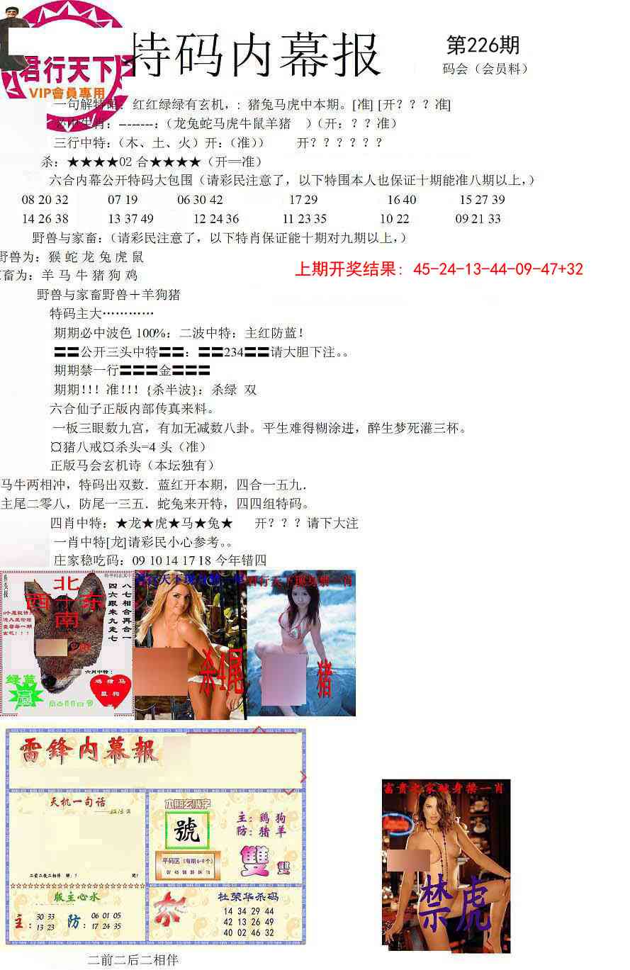 226期特码内幕报[图]