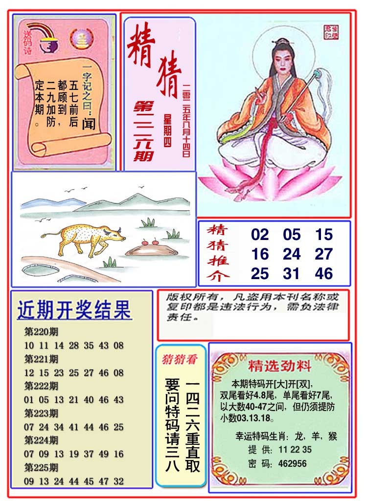 226期观音精猜图[图]