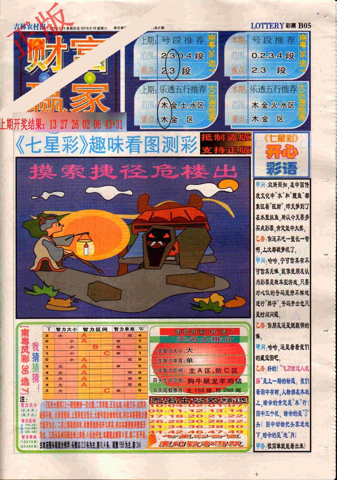 227期财富赢家（七星彩）[图]