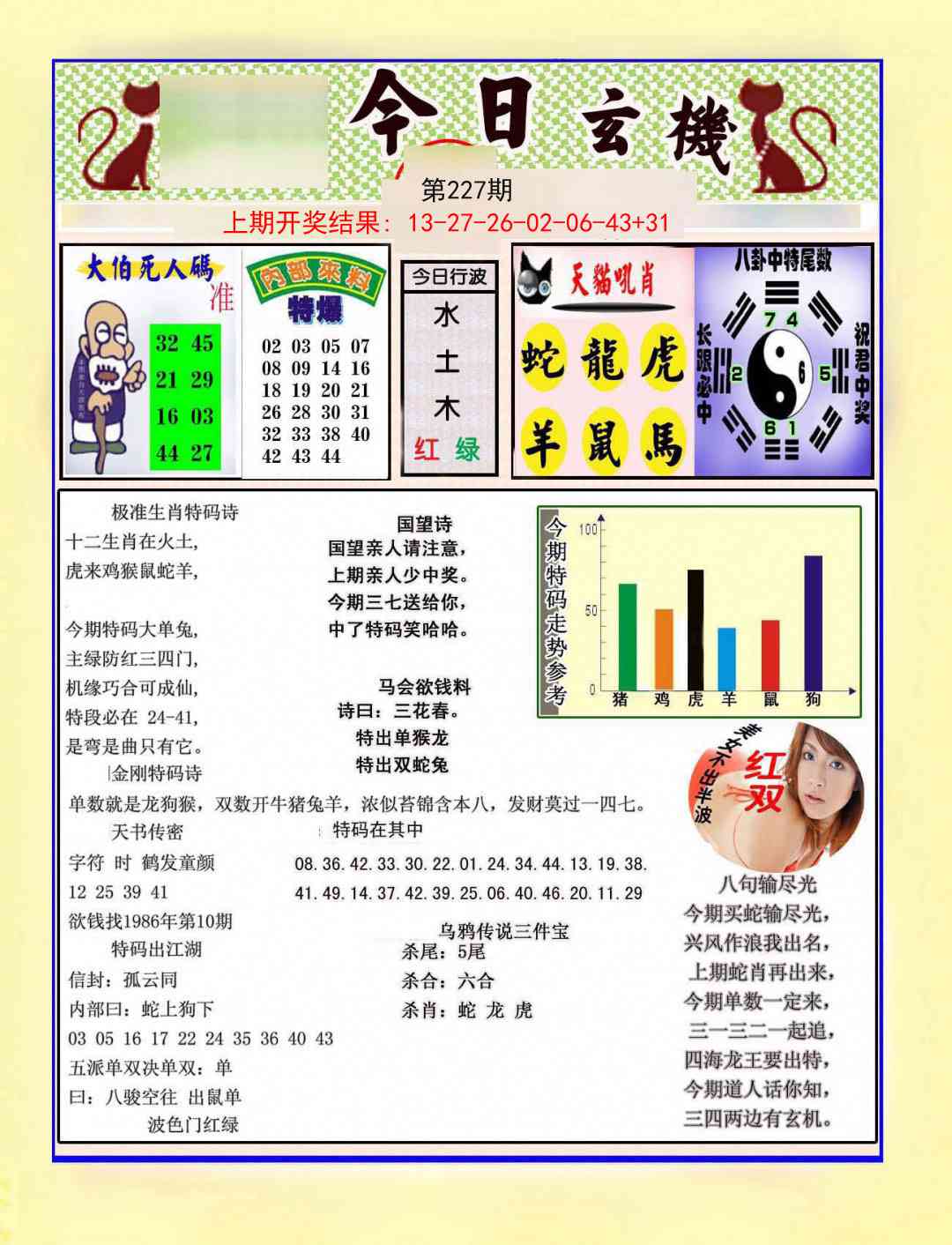 227期今日玄机图A[图]