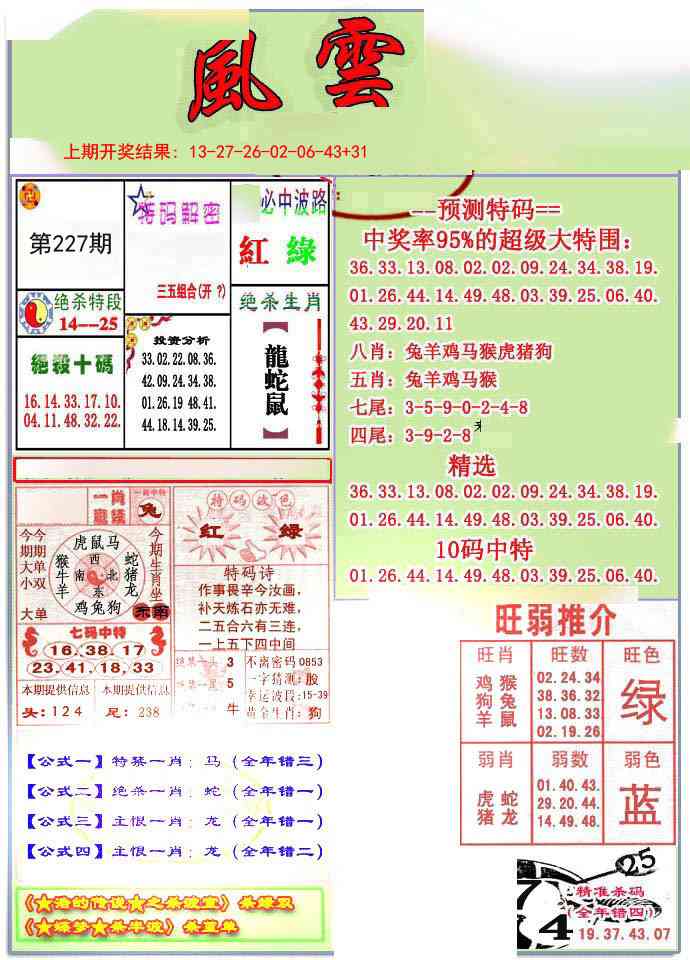 227期风云榜[图]