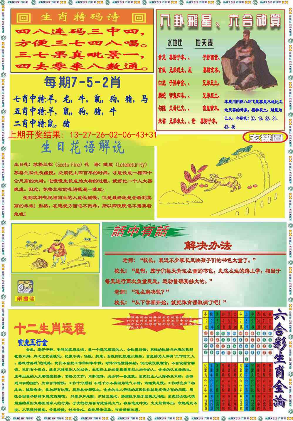 227期九龍马经B(推荐)[图]