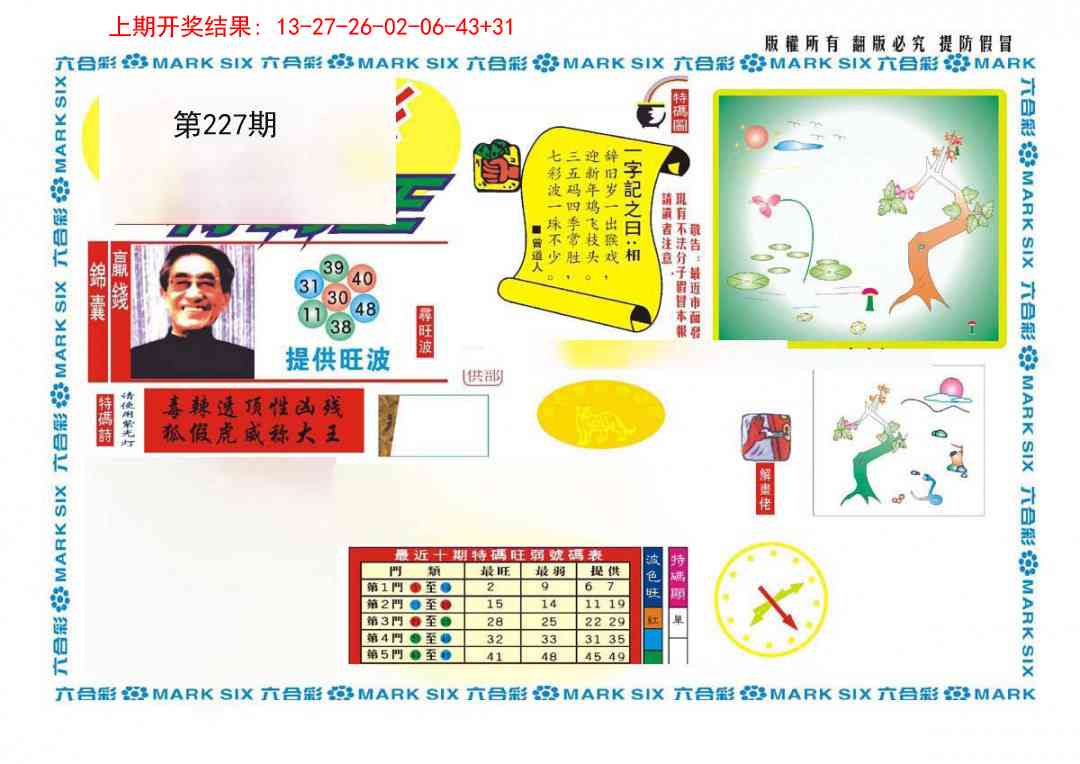 227期新特码王[图]