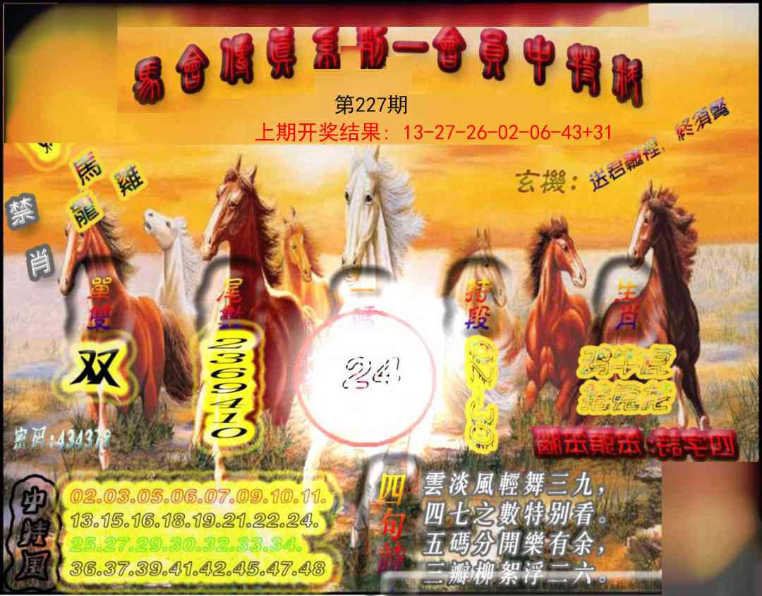 227期马会传真-会员报[图]