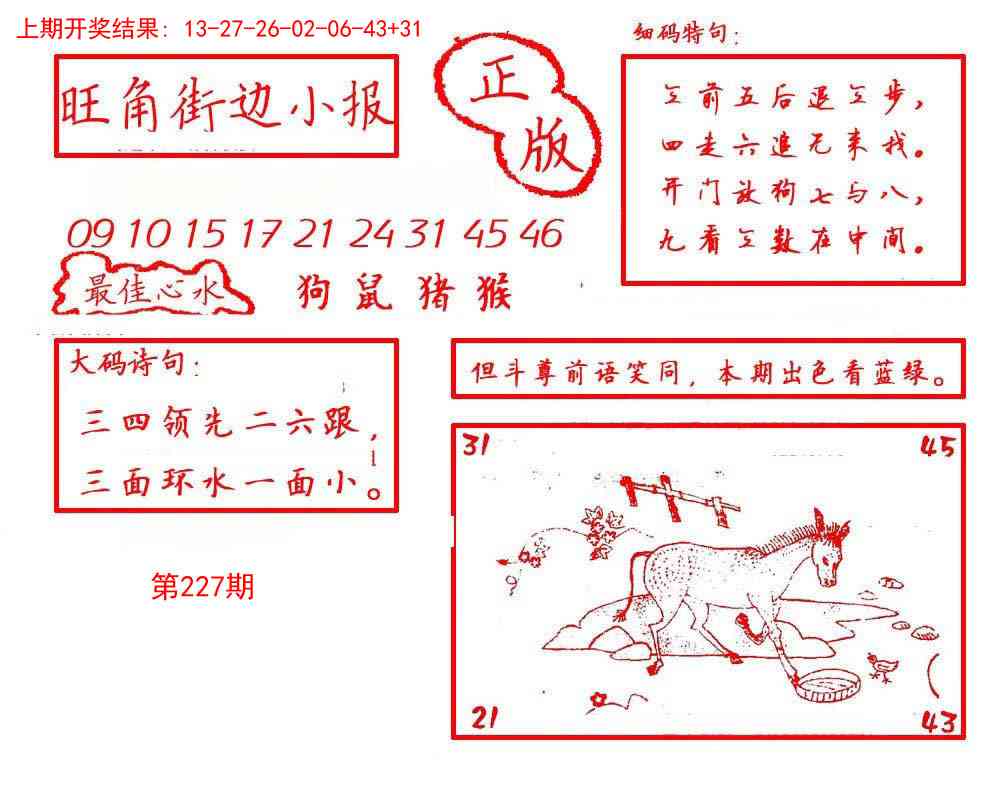 227期旺角街边小报[图]