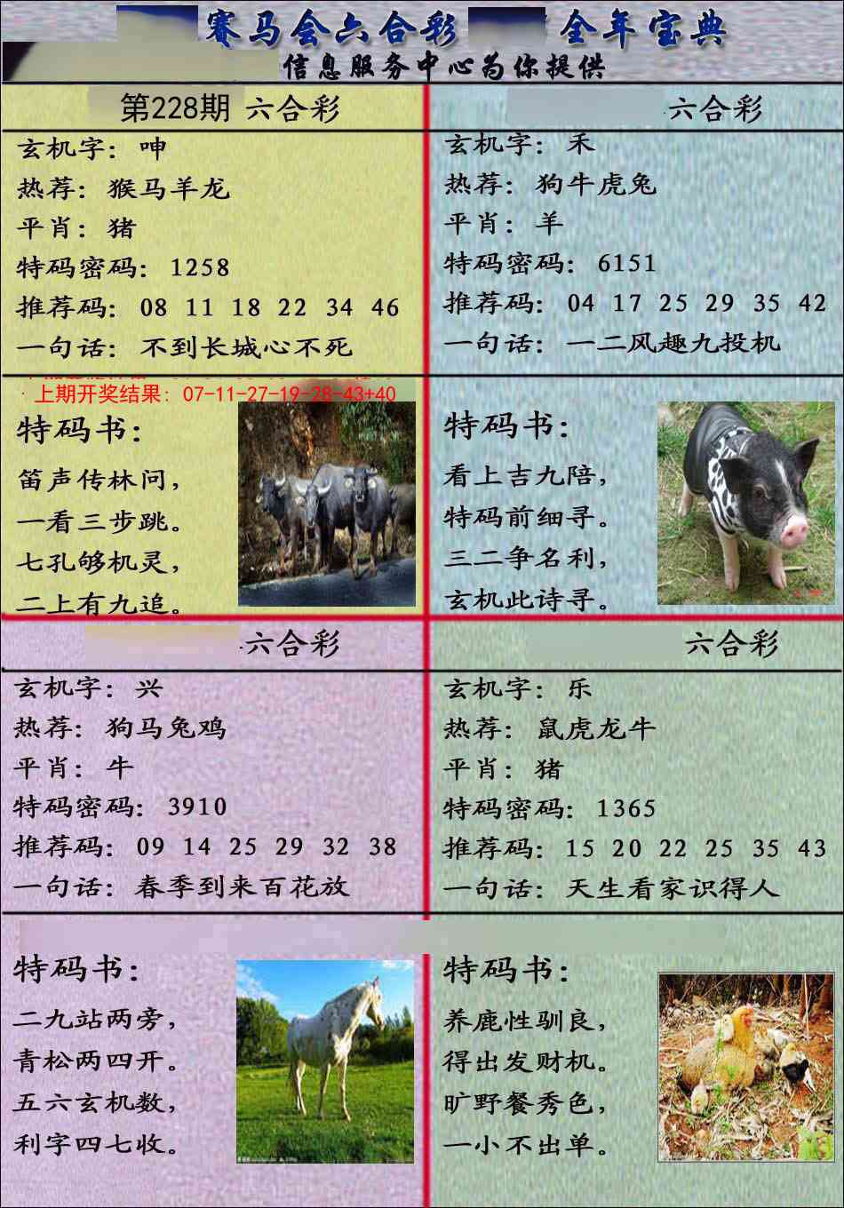 228期宝典报[图]