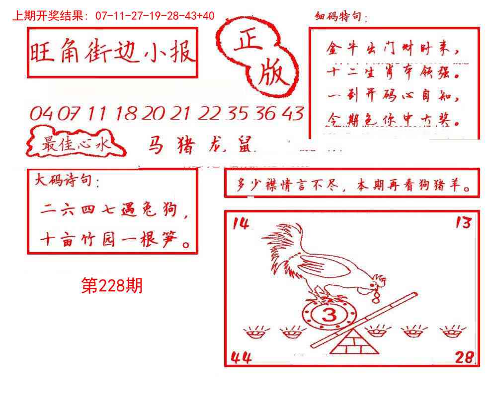 228期旺角街边小报[图]