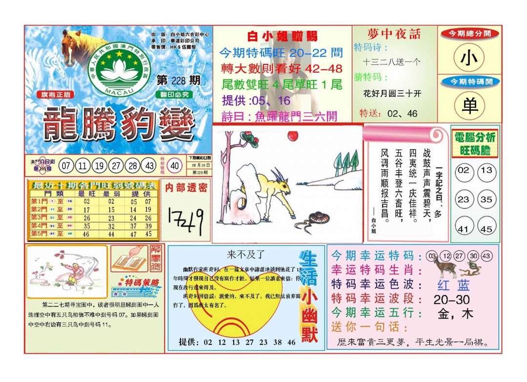 228期龙腾豹变[图]