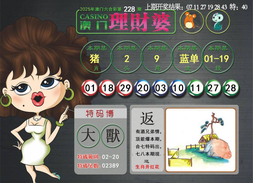 228期澳门理财婆[图]