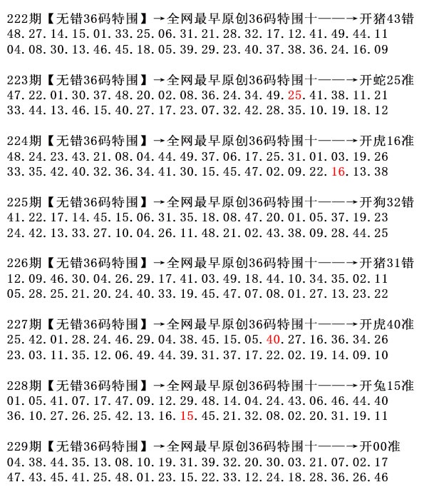 229期36码特围[图]