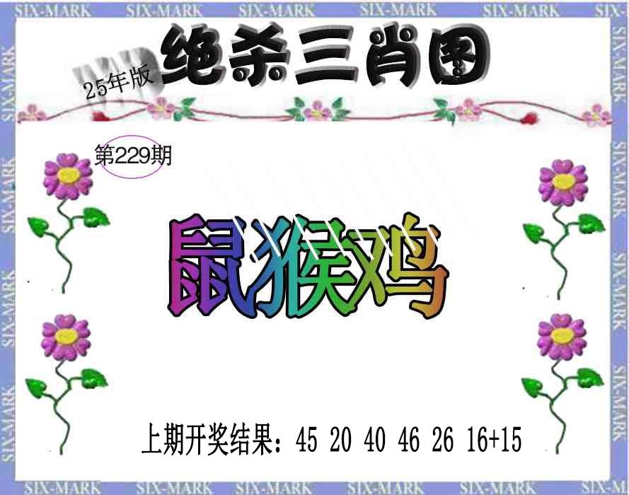 229期生财有道杀三肖[图]