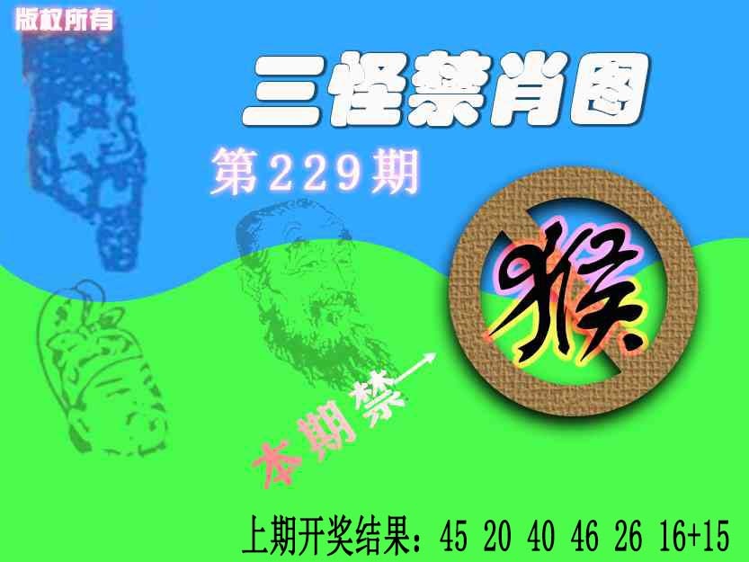 229期禁肖图《另版》[图]