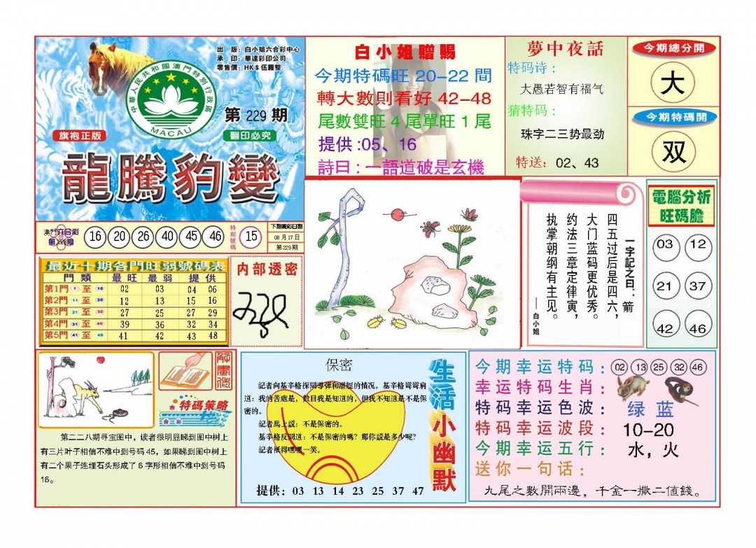 229期龙腾豹变[图]