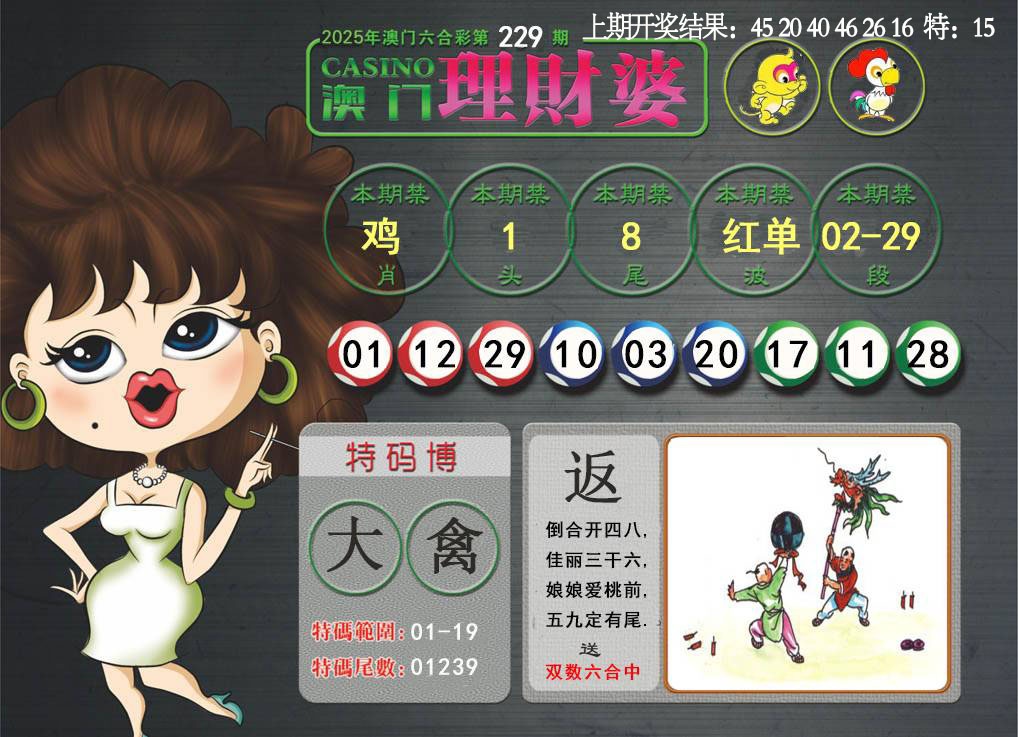 229期澳门理财婆[图]