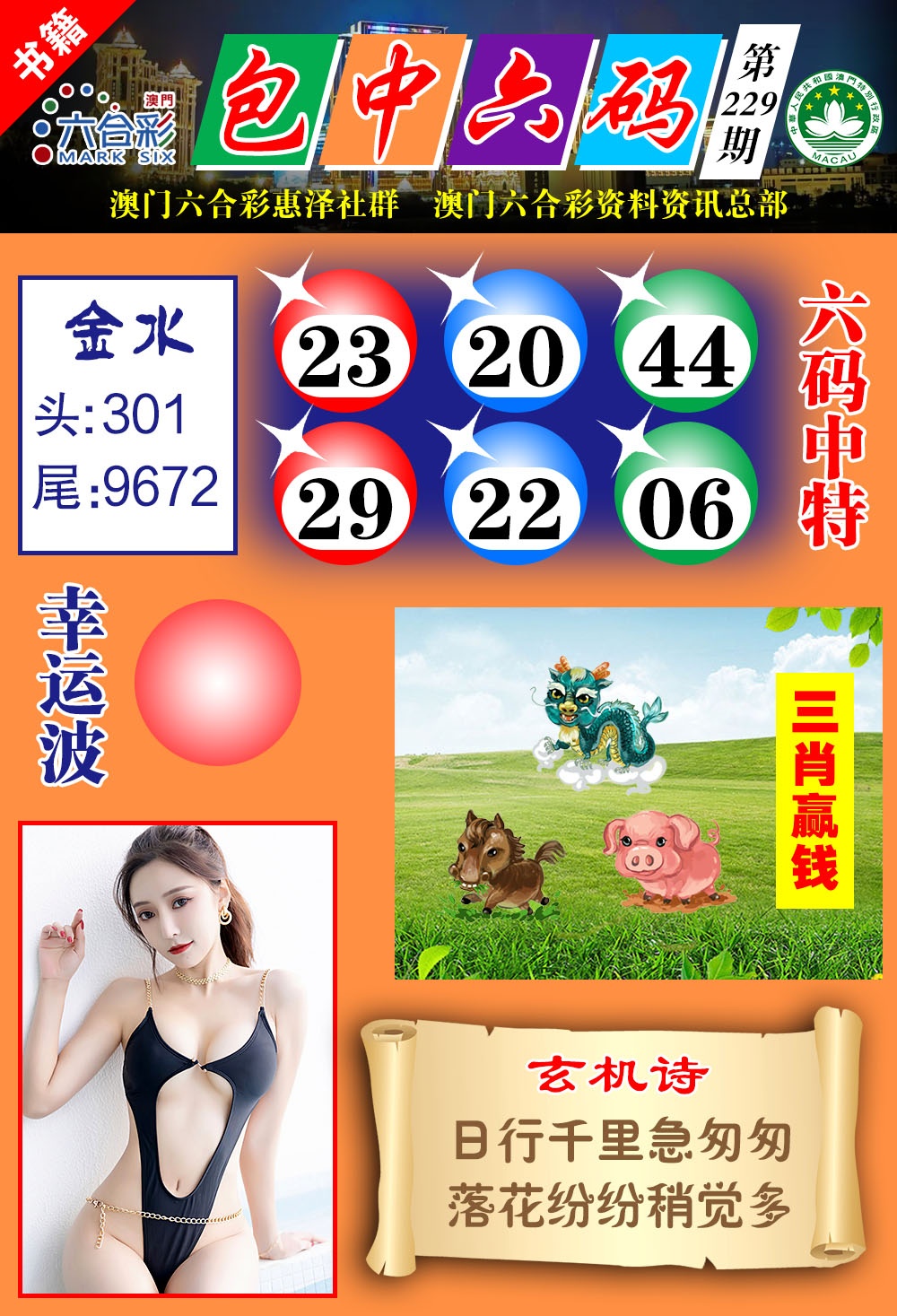 229期澳门包中六码[图]
