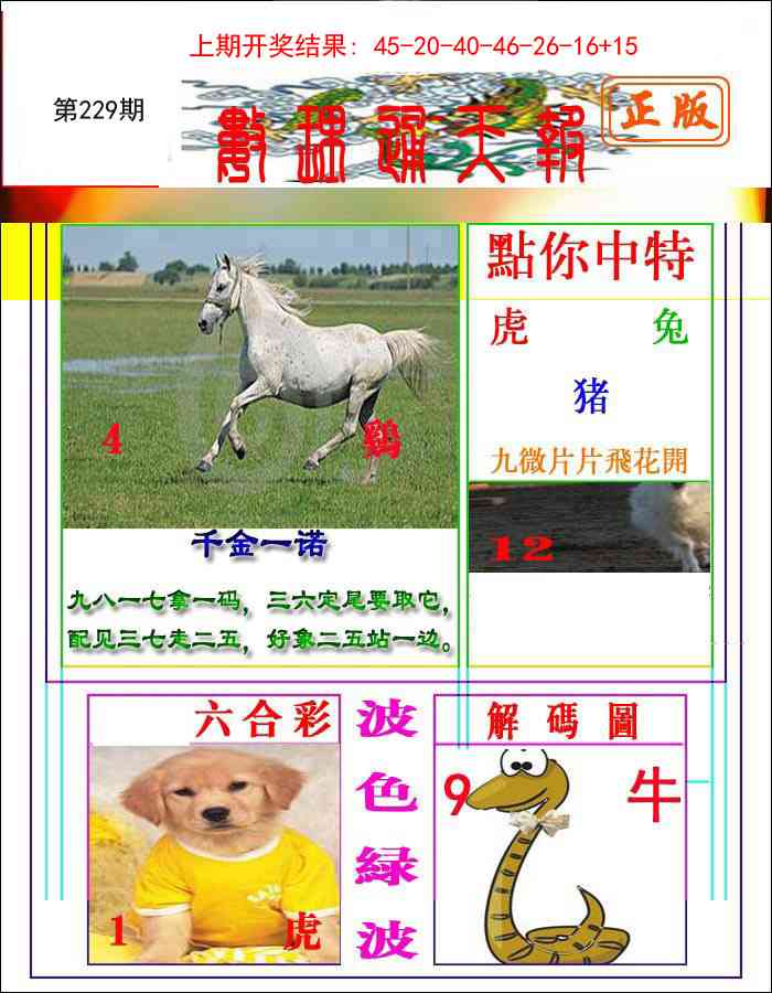 229期数理通天[图]