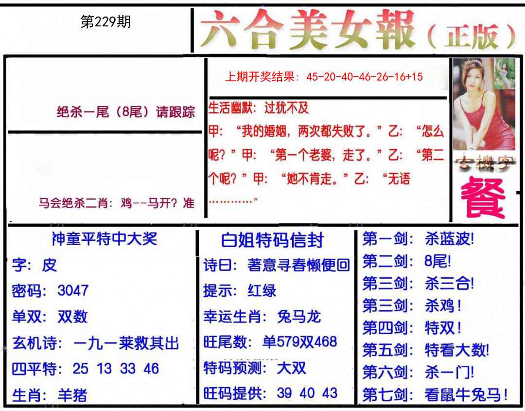 229期美女报[图]