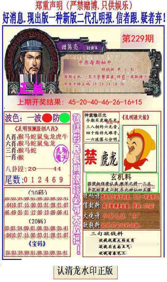 229期另二代孔明报[图]