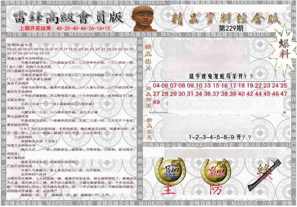 229期雷锋资料综合版[图]