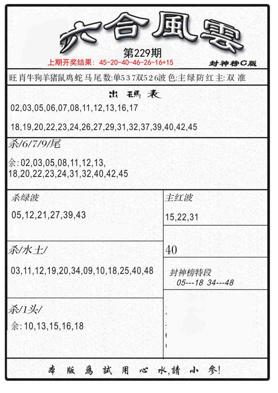 229期六合风云B[图]
