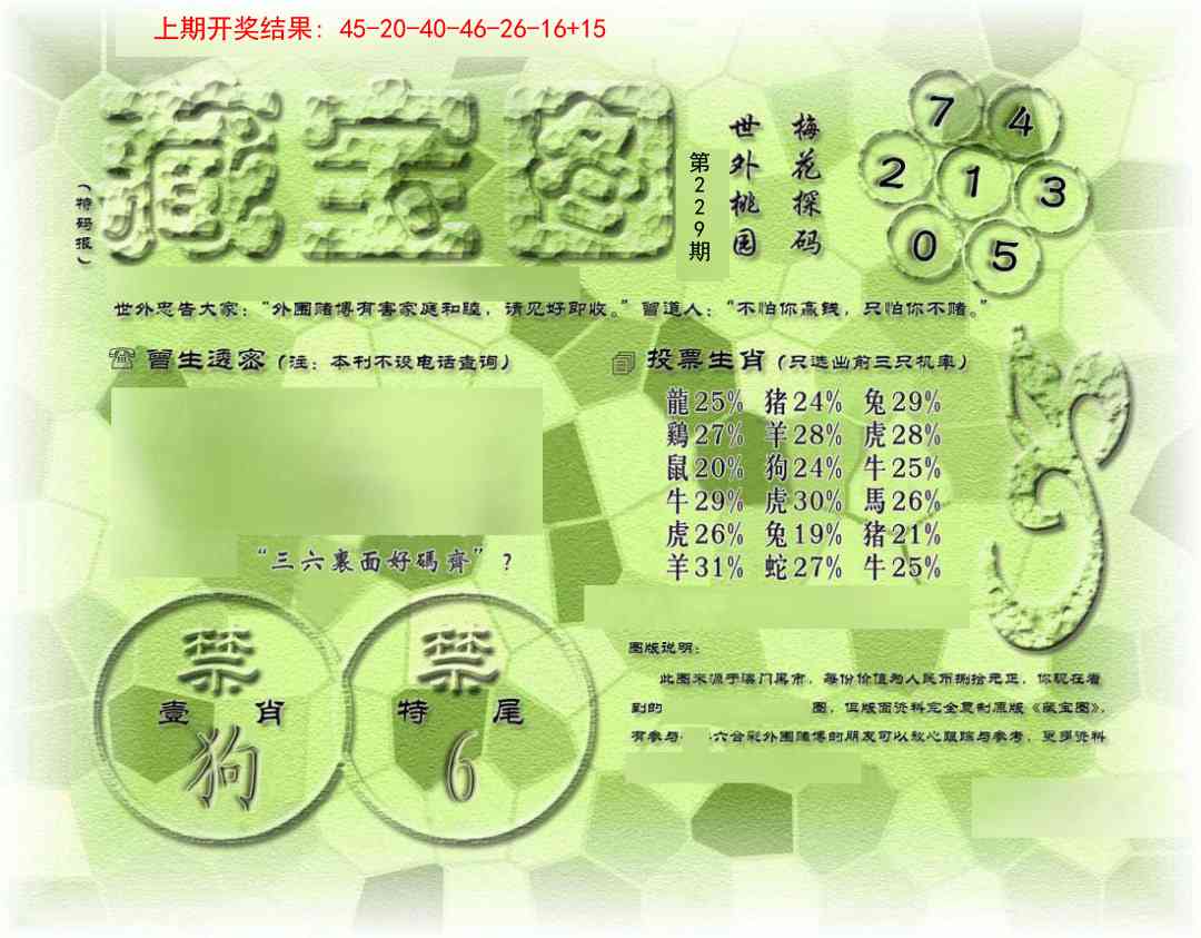 229期假老藏宝图[图]