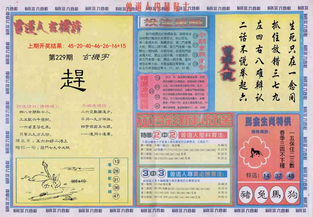 229期曾道人内幕贴士B[图]