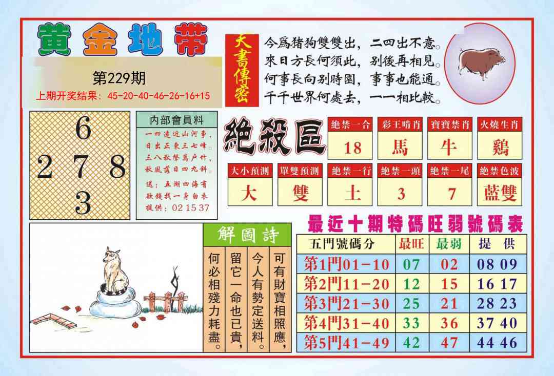 229期黄金地带[图]