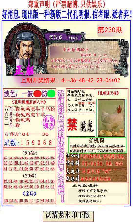 230期另二代孔明报[图]